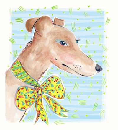 Windhond, 2015 door Jo Chambers